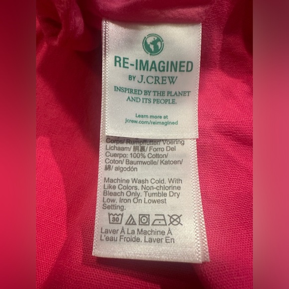 Jcrew Linen Button Skirt - Picture 3 of 6